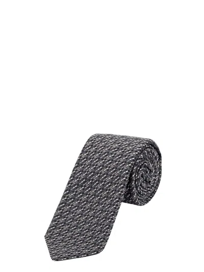 Kiton Tie In Grey