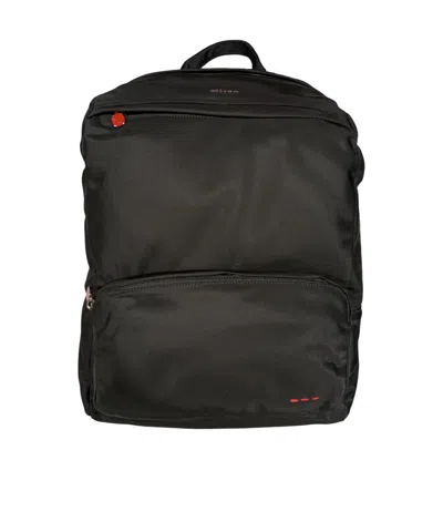 Kiton Top Handle Backpack In Black