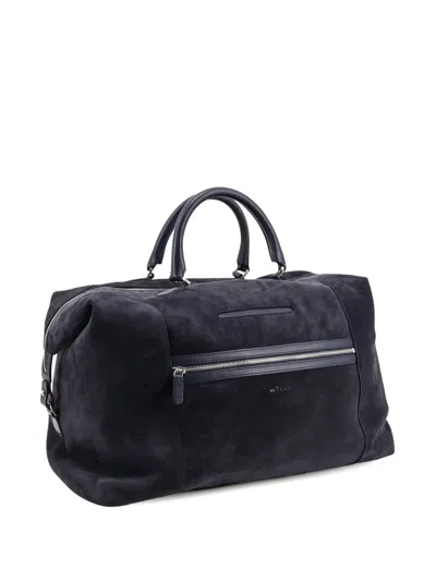 Kiton Top-handle Zip-fastening Holdall In White