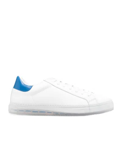 Kiton Transparent-sole Sneakers In White