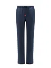 Kiton Trousers In Blue