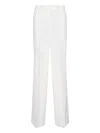 Kiton Straight Trousers With Belt Loops And Pockets In White
