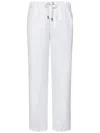 Kiton Trousers In White