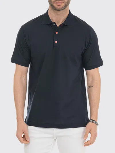 Kiton T-shirt Men Color Blue