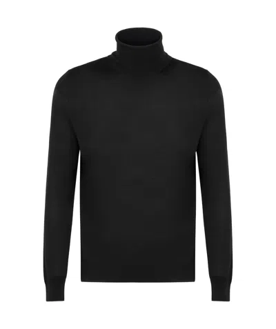 KITON KITON TURTLENECK KNIT PULLOVER