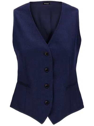 KITON TWILL WAISTCOAT