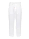 Kiton `utilitarian` Pants In White