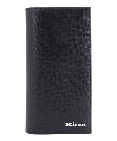 Kiton Wallet In Black