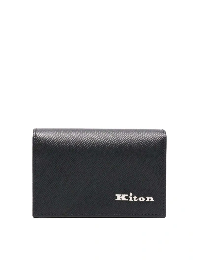 Kiton Wallet In Black