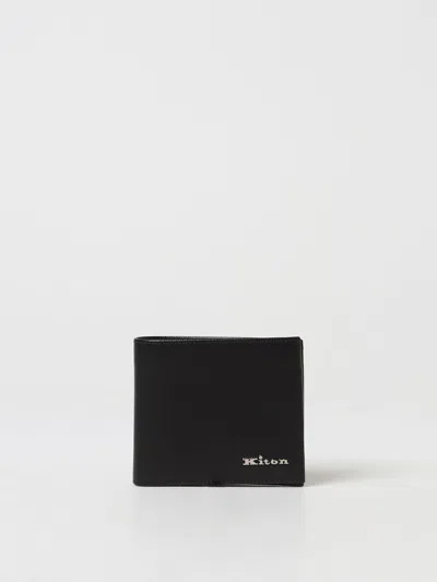 KITON WALLET KITON MEN COLOR BLACK,F62746002