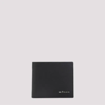 Kiton Wallet Unica In Black