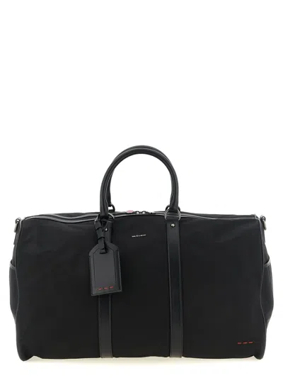 Kiton 'weekend' Duffel Bag In Black