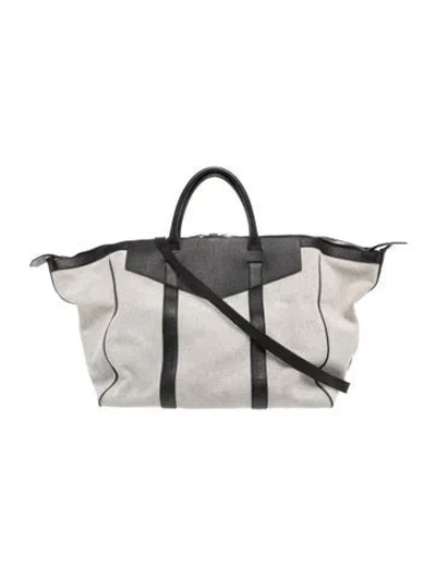 Pre-owned Kiton Weekender Bag In Neutral