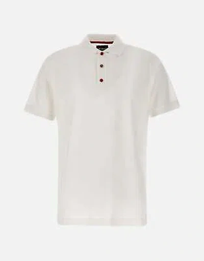 Pre-owned Kiton White Ultrafine Cotton Polo Shirt For Men 100% Original