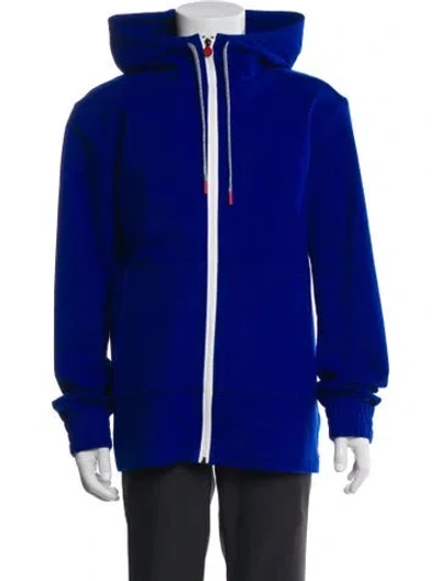 Pre-owned Kiton Windbreaker In Blue