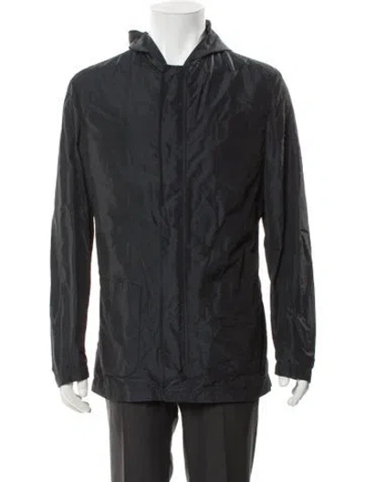 Pre-owned Kiton Windbreaker In Gray