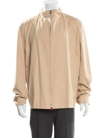 Pre-owned Kiton Windbreaker In Neutral