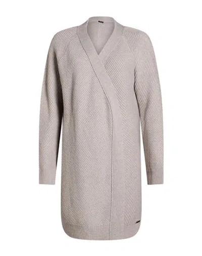 Kiton Woman Cardigan Grey Size 8 Cashmere