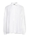 Kiton Woman Shirt White Size 10 Linen