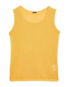 Kiton Woman Sweater Marigold Size 8 Silk In Yellow