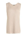 Kiton Woman Sweater Sand Size 8 Silk In Beige