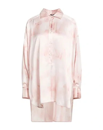 Kiton Woman Top Pink Size 10 Silk