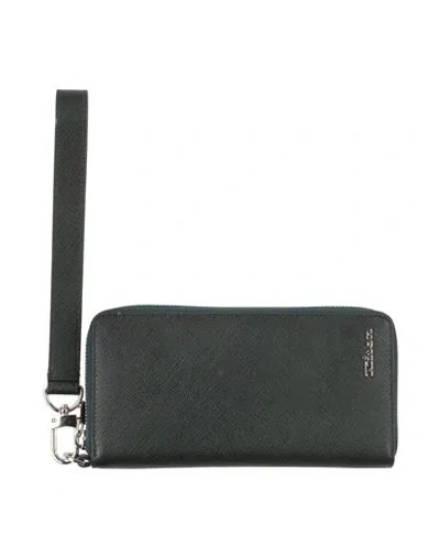 Kiton Woman Wallet Dark Green Size - Calfskin