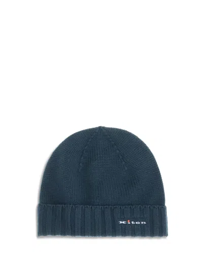 KITON WOOL BEANIE HAT