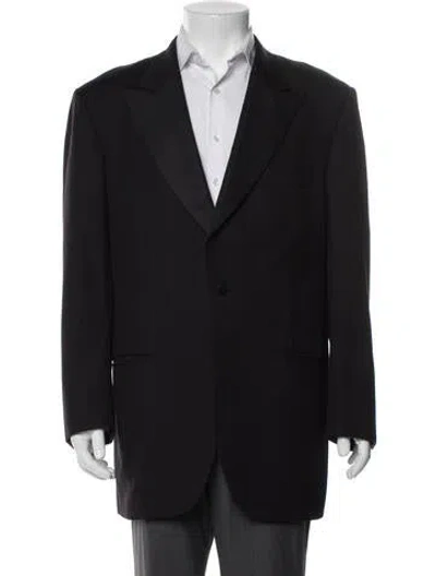 Pre-owned Kiton Wool Blazer In Black