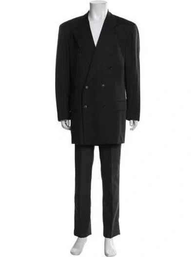 Pre-owned Kiton Wool Blazer In Black