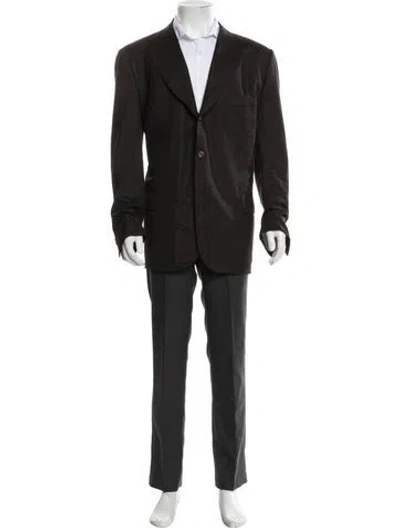Pre-owned Kiton Wool Blazer In Brown