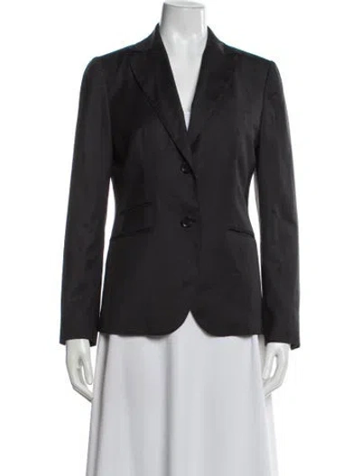 Pre-owned Kiton Wool Blazer In Gray