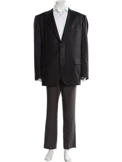Pre-owned Kiton Wool Blazer In Grey