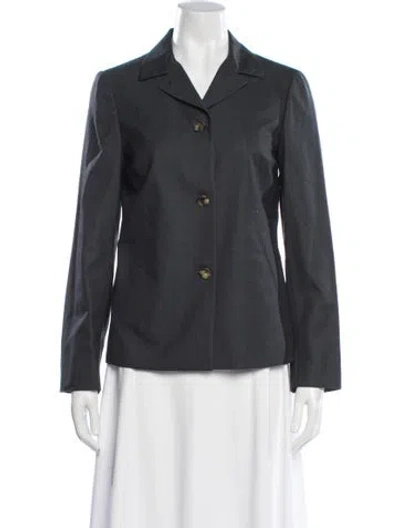 Pre-owned Kiton Wool Blazer In Grey