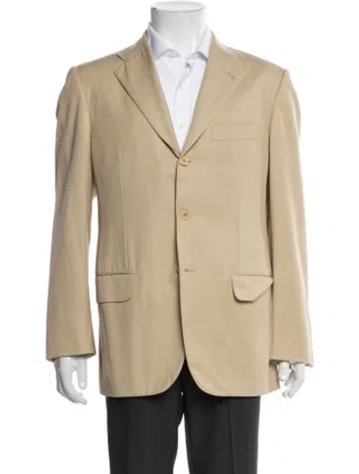 Pre-owned Kiton Wool Blazer In Neutral