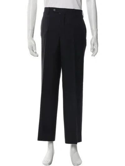 Pre-owned Kiton Wool Dress Pants In Gray