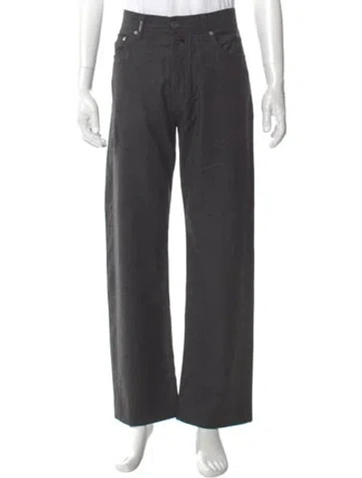 Pre-owned Kiton Wool Dress Pants In Gray