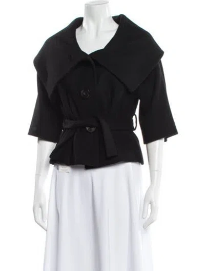 Pre-owned Kiton Wool Evening Jacket In Gray