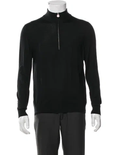 Pre-owned Kiton Wool Jacket In Black