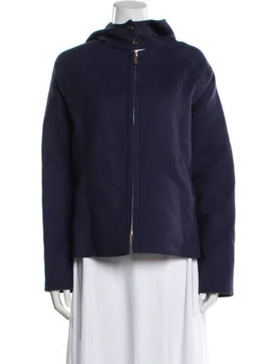 Pre-owned Kiton Wool Jacket In Blue