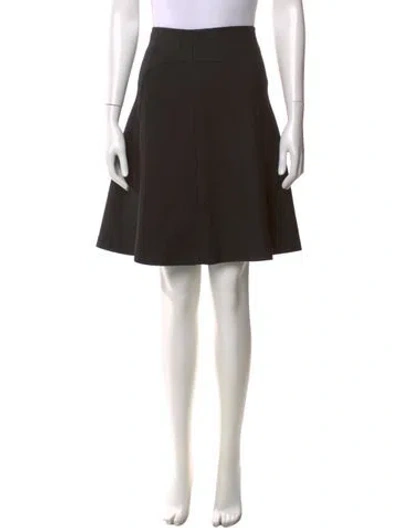 Pre-owned Kiton Wool Knee-length Skirt In Black