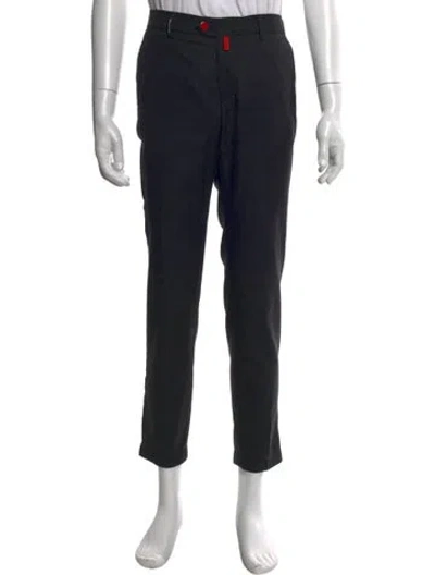 Pre-owned Kiton Wool Pants In Black