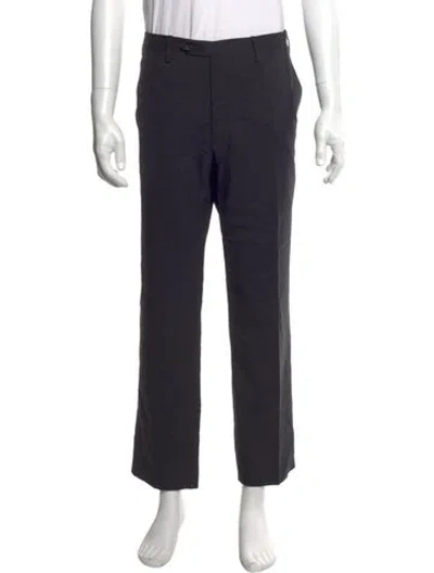 Pre-owned Kiton Wool Pants In Blue