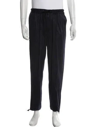 Pre-owned Kiton Wool Pants In Blue