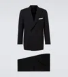 Kiton Wool Suit In Black