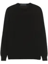 Kiton Wool Sweater In Grau