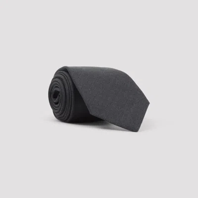 Kiton Tie In Gray