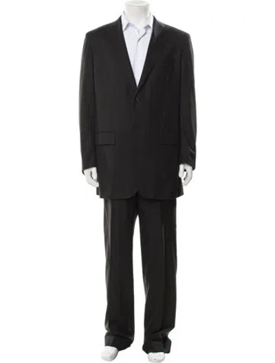 Pre-owned Kiton Wool Two-piece Blazer In Grey