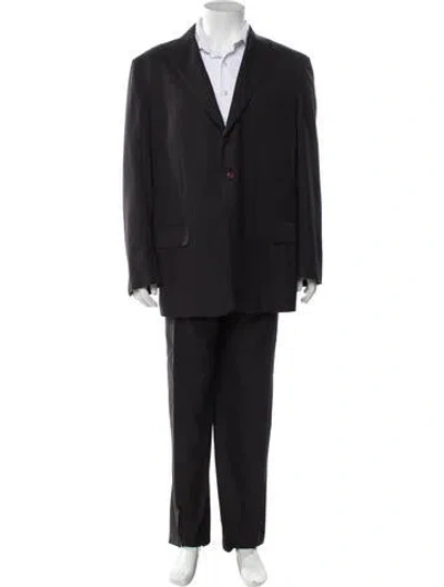 Pre-owned Kiton Wool Two-piece Suit In Gray
