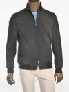 Kiton X Kired Liam Zip-front Ribbed-cuff Jacket In Brown